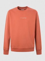 Pepe Jeans Bluza w kolorze pomarańczowym rozmiar: M. Pomarańczowe bluzy bez kaptura męskie Pepe Jeans, m, z bawełny. Za 174.95 zł.