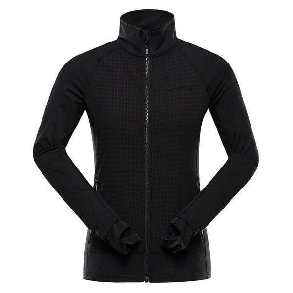 Bluza damska turystyczna szybkoschnąca Alpine Pro Querta 2. Czarne bluzy bez kaptura damskie Alpine Pro. W wyprzedaży za 209.00 zł.