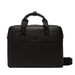 Torba na laptopa HUGO. Czarne torby na laptopa damskie Hugo, bez wzorów. Za 709.99 zł.
