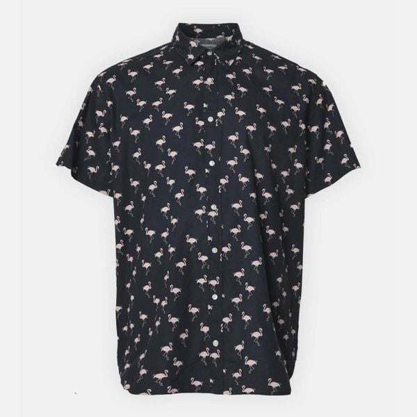 Koszula Jack & Jones Sunshade marynarka w kolorze granatowym. Niebieskie koszule męskie Jack&Jones, bez wzorów, bez kołnierzyka, bez ramiączek. Za 169.16 zł.