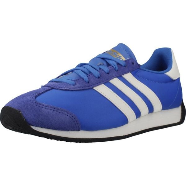 Buty ADIDAS RUNVISTA Niebieski. Niebieskie buty trekkingowe męskie Adidas, z syntetyku, bez zapięcia, trekkingowe. Za 214.99 zł.