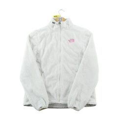 Second life - Kurtka polarowa damska Osito Pink Ribbon - Stan dobry. Białe kurtki damskie The North Face, s, bez wzorów, z dresówki, bez kaptura. Za 168.96 zł.