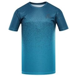 Koszulka męska Alpine Pro Quatr szybkoschnąca. Zielone t-shirty sportowe męskie Alpine Pro, m, bez ramiączek, na fitness i siłownię. W wyprzedaży za 79.00 zł.