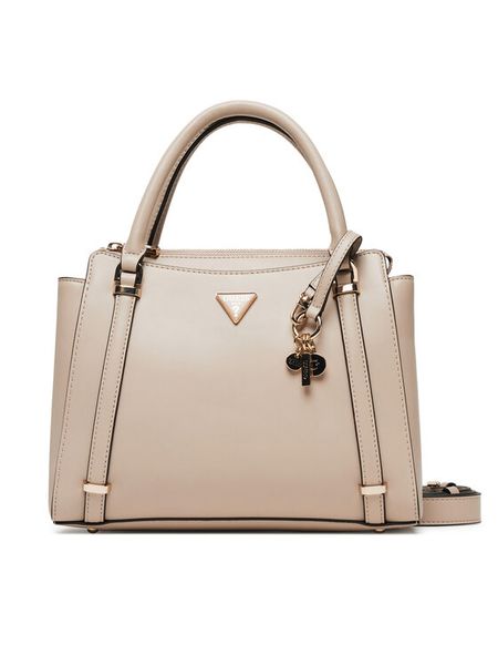 Guess Torebka Daryna II HWVG72 08060 Beżowy. Brązowe torebki klasyczne damskie Guess, z aplikacjami, ze skóry, bez dodatków. Za 499.99 zł.