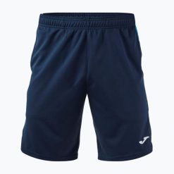 Spodenki męskie Joma Terra. Niebieskie szorty męskie Joma, bez wzorów, z materiału, sportowe. Za 94.99 zł.