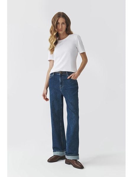 TATUUM Dżinsy "Risono" - Comfort fit - w kolorze granatowym rozmiar: 42. Niebieskie jeansy damskie Tatuum. Za 236.05 zł.