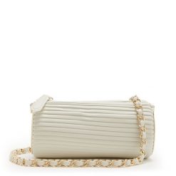 Valentino by Mario Valentino Torba przez ramię Valentino Bags biały - sztuczna skóra Torby na ramię 1 ct Damski. Białe torebki klasyczne damskie Valentino by Mario Valentino, bez wzorów, z materiału, bez dodatków. Za 431.99 zł.