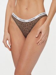 Calvin Klein Underwear Figi klasyczne 000QD3860E Brązowy. Brązowe figi damskie Calvin Klein Underwear, xs, bez wzorów, z syntetyku. Za 49.99 zł.