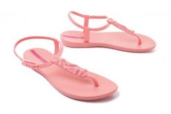 IPANEMA 83248 CLASS SHAPE FEM 24021 light pink, sandały damskie. Czerwone sandały damskie Ipanema, bez wzorów, bez obcasa. Za 50.00 zł.