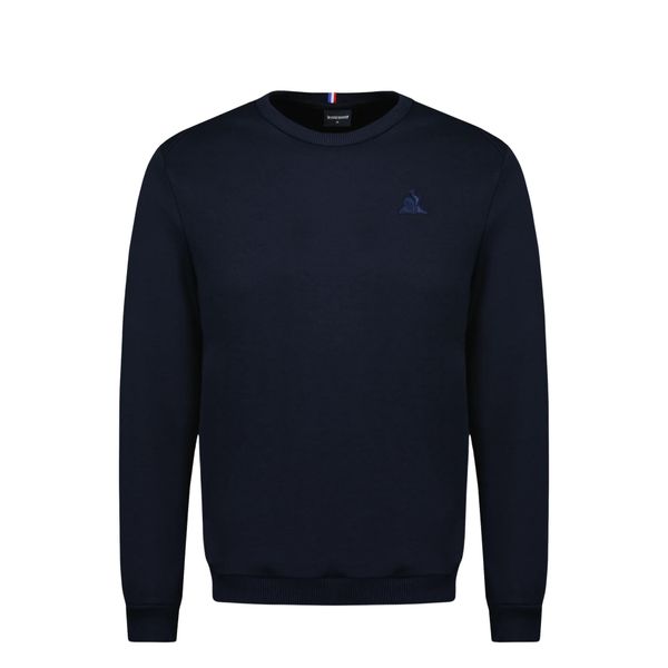 Bluza Le Coq Sportif Essentiels T/T N°1. Niebieskie bluzy bez kaptura męskie Le Coq Sportif, s, z materiału. Za 362.00 zł.