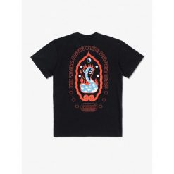 Koszulka sportowa MANTO Cobra z krótkim rękawem. Czarne bluzki sportowe damskie Manto, xl, bez wzorów, bez ramiączek. Za 129.99 zł.