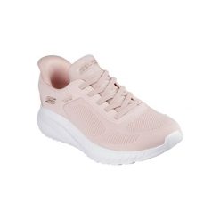 Buty sportowe Sneakersy damskie, Slip-Ins: BOBS Sport Squad Chaos - Current Muse. Czerwone buty sportowe na co dzień damskie Skechers, bez wzorów, trekkingowe. Za 279.99 zł.