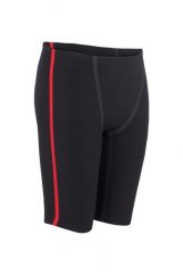 Spodenki męskie Aquafeel Jammer Racing. Czarne kąpielówki męskie AQUAFEEL, l, bez wzorów, do pływania. Za 139.99 zł.