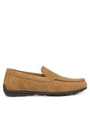 Geox Mokasyny U Spherica Ec16 U55HYA 00022 C6018 Brązowy. Brązowe mokasyny męskie Geox, ze skóry. Za 309.99 zł.
