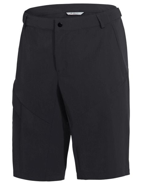 Spodenki rowerowe z wkładką M Tamaro Shorts III. Czarne szorty męskie Vaude, na lato, bez wzorów, z materiału. Za 469.00 zł.