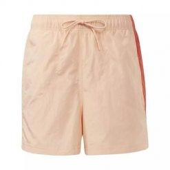 Spodenki treningowe damskie Reebok Bermuda. Białe szorty damskie Reebok, bez wzorów, z dresówki, casualowe. Za 267.00 zł.