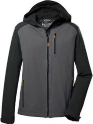 Killtec Kurtka softshellowa w kolorze antracytowo-czarnym rozmiar: XXL. Czarne kurtki outdoor męskie KILLTEC, xxl, bez wzorów, bez kaptura. Za 175.26 zł.
