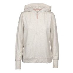 Trespass Zia - Damska bluza z kapturem na co dzień Kremowa Marl. Brązowe bluzy z kapturem damskie Trespass. Za 312.99 zł.