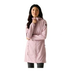 Kurtka Wodoodporna Damska Softshell Carisbrooke. Niebieskie kurtki softshell damskie Regatta, s, bez wzorów, z materiału, z kapturem. Za 296.99 zł.