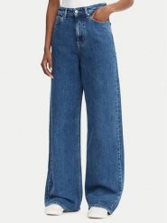 Tommy Jeans Jeansy DW0DW23069 Niebieski Wide Leg. Niebieskie jeansy damskie Tommy Jeans. Za 409.99 zł.