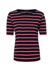 Franco Callegari Koszulka Kobiety Bawełna niebieski|wielokolorowy, S. Niebieskie t-shirty damskie Franco Callegari, s, bez wzorów, z bawełny, bez kołnierzyka. Za 99.95 zł.
