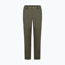 Spodnie trekkingowe męskie Montura Valbruna Zip Off. Zielone szorty męskie MONTURA, na lato, bez wzorów, z elastanu. Za 529.99 zł.