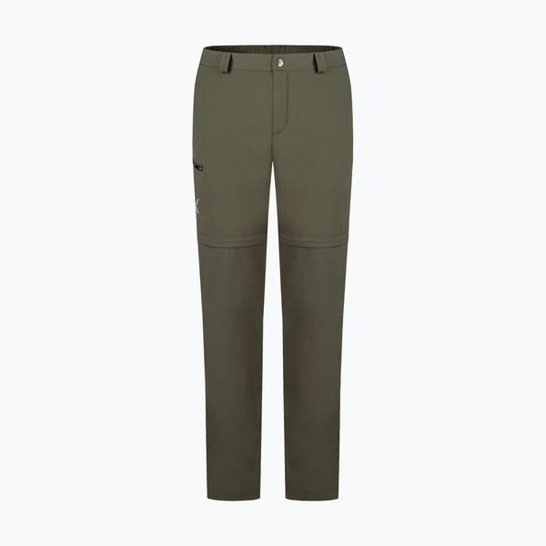 Spodnie trekkingowe męskie Montura Valbruna Zip Off. Zielone szorty męskie MONTURA, na lato, bez wzorów, z elastanu. Za 529.99 zł.