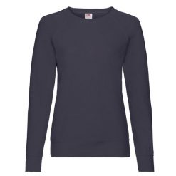 Lekki Sweter Raglanowy Dla Kobiet. Niebieskie swetry klasyczne damskie Fruit of the Loom, xl, bez kołnierzyka. Za 58.99 zł.