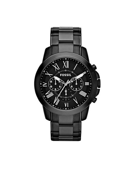 Fossil Zegarek Grant FS4832 Czarny. Czarne zegarki męskie Fossil. Za 529.99 zł.