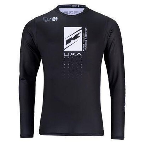 Koszulka z długim rękawem Kenny Prolight. Czarne koszulki męskie z długim rękawem KENNY, ze skóry. Za 279.50 zł.