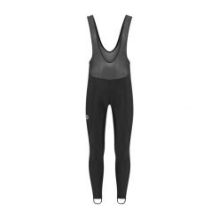 Spodnie rowerowe męskie Rogelli Core LW. Czarne spodnie materiałowe męskie Rogelli, bez wzorów, sportowe. Za 284.99 zł.
