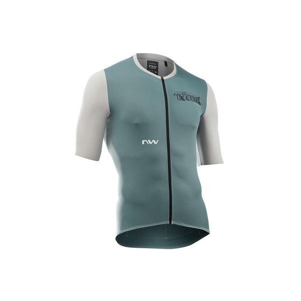 Koszulka rowerowa mtb gravel NORTHWAVE Essence Evo Jersey UPF50 zielony. Szare t-shirty sportowe męskie Northwave, xl, z jersey, bez ramiączek, rowerowe. Za 250.00 zł.