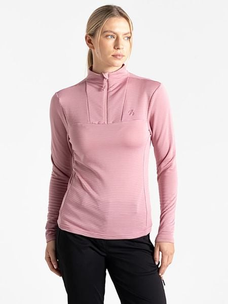 Dare 2b Koszulka funkcyjna "Torrek" w kolorze jasnoróżowym rozmiar: 40. Różowe bluzki sportowe damskie Dare 2b, bez wzorów, z materiału, bez ramiączek. Za 91.34 zł.