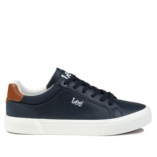 Buty męskie trampki sportowe Lee BRIXTON MEN LOW. Białe buty sportowe na co dzień męskie Lee, bez wzorów, z jeansu, bez zapięcia. Za 189.00 zł.