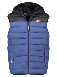 Canadian Peak Kamizelka pikowana w kolorze niebieskim rozmiar: XXL. Niebieskie kamizelki męskie Canadian Peak, xxl. Za 137.42 zł.