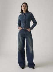 Levi's Dżinsy - Relaxed fit - w kolorze niebieskim rozmiar: W24/L31. Niebieskie jeansy damskie Levi's. Za 264.95 zł.