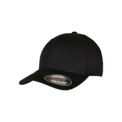 Czapka Urban Classics Flexfit Recycled Polyester. Czarne czapki z daszkiem damskie FLEXFIT, bez wzorów. Za 85.25 zł.