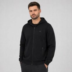 BLUZA MĘSKA 4F DRESOWA ROZPINANA Z KAPTUREM 3XL M1537 KOLOR WIELO KOLOROWY. Bluzy z kapturem męskie 4f, l, z bawełny. Za 199.99 zł.