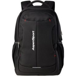 Plecak Aspensport Plecak 30 L Czarny. Czarne plecaki damskie ZSPORT, bez wzorów, eleganckie. Za 98.69 zł.
