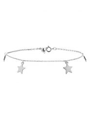 Luxenter Srebrna bransoletka z elementami ozdobnymi rozmiar: onesize. Szare bransoletki damskie Luxenter, srebrne. Za 134.85 zł.