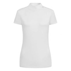 Damska koszulka polo na zawody ELT Hailey. Białe bluzki sportowe damskie ELT, xl, z elastanu, bez kołnierzyka, bez ramiączek. Za 165.00 zł.