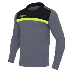 Koszulka bramkarska Macron feo. Czarne t-shirty sportowe męskie Macron, bez ramiączek, do piłki nożnej. Za 231.00 zł.