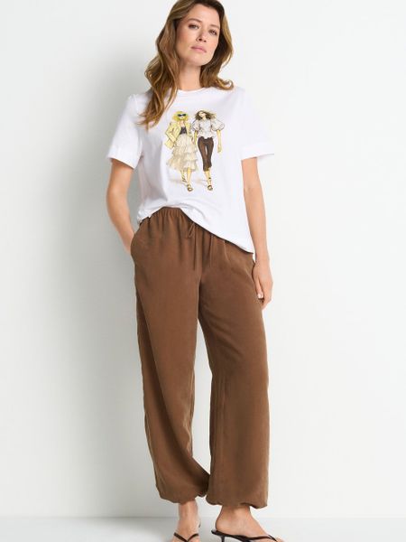 Rich & Royal Koszulka Kobiety Bawełna (100%) biały, XS. Białe t-shirty damskie Rich & Royal, xs, bez wzorów, z bawełny, bez kołnierzyka. Za 169.95 zł.