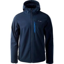 Kurtka zimowa męska softshell Elbrus Ifar II. Niebieskie kurtki męskie ELBRUS, m, bez wzorów, z softshellu, bez kaptura. Za 299.45 zł.
