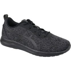 Czarne Buty biegowe Asics Kanmei 2 M 1021A011-021. Czarne buty fitness męskie Asics, do biegania. W wyprzedaży za 269.00 zł.