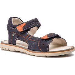 Sandały LASOCKI KIDS CI12-2705-15. Niebieskie sandały chłopięce Lasocki Kids, z nubiku, bez zapięcia. Za 99.99 zł.