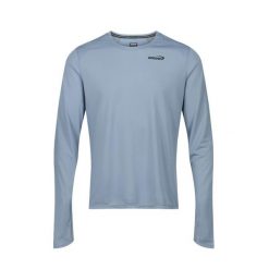 Bluza biegowa męska Inov-8 Performance Long Sleeve. Niebieskie bluzy bez kaptura męskie Inov-8, m. Za 198.99 zł.