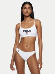 Polo Ralph Lauren Dół od bikini 21612538 Biały. Białe bikini damskie Polo Ralph Lauren, bez wzorów. Za 499.99 zł.