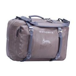 Wodoodporny plecak podróżny Zulupack Antipode. Brązowe plecaki damskie ZULUPACK, bez wzorów, z lycry. Za 984.99 zł.
