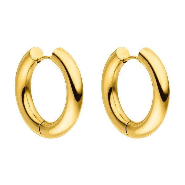 Purelei Purelei Kolczyki Kółka Glamorous Kolczyki koła 1 ct Damski. Czerwone kolczyki damskie Purelei, srebrne. Za 102.69 zł.